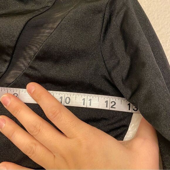 Kelle dance costume black one arm 2 piece pants HYPNOTIZED 5361 LC-large child - Picture 8 of 10